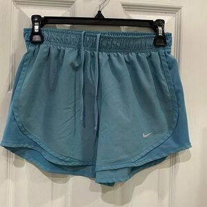 Nike Women's Athletic Shorts in Light Blue